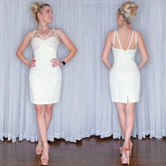 L.K.L. Dresses & Skirts - Ivory Bridal Wedding Cocktail Party Formal Dress